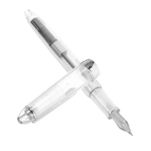 LOPUNER Löschstift Spitze Füller Brunnen Tinte Kalligraphie schwarzer Füllfederhalter klarer Füllfederhalter Einweg-Füllfederhalter Demonstrator-Füllfederhalter Acryl von LOPUNER