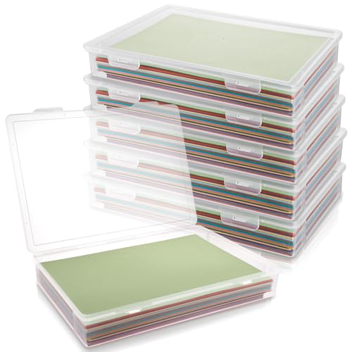 LOPYXBR 6 Stück Tragbare Archivbox A4, Transparente dokumentenbox aus Kunststoff, Stapelbare Multifunktionale Bürobedarf Aufbewahrungsbox für Dokumenten, Briefen, Sammelalben, Büroakten LOPYXBR 6 Stück Tragbare Archivbox A4, Transparente dokumentenbox aus Kunststoff, Stapelbare Multifunktionale Bürobedarf Aufbewahrungsbox für Dokumenten, Briefen, Sammelalben, Büroakten von LOPYXBR