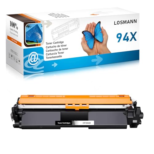LOSMANN CF294X Toner Kompatibel für HP CF294A 94A 94X für Laserjet Pro M118dw M118 für Laserjet Pro MFP M148dw M148fdw M148 (1 Schwarz) von LOSMANN