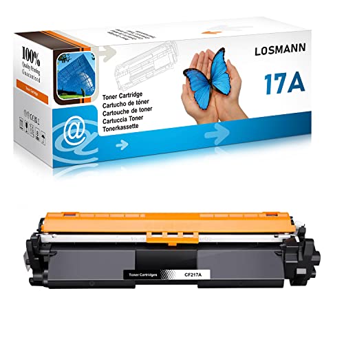 LOSMANN CF217A Kompatibel Toner Patronen für HP 17A CF217A für HP Laserjet Pro MFP M130fw M130nw M130fn M130a, HP Laserjet Pro M102w M102a (1 Schwarz) von LOSMANN