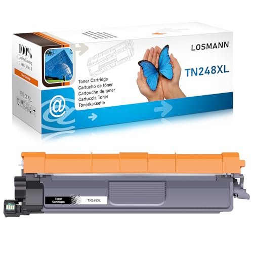 LOSMANN TN248XL Toner Kompatibel für Brother TN-248 BK für Brother DCP-L3515CDW MFC-L3760CDW HL-L3215CW DCP-L3520CDW DCP-L3560CDW MFC-L8390CDW HL-L3240CDW MFC-L3740CDW HL-L3220CW (Schwarz) von LOSMANN