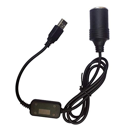 USB zu 12V Auto Zigarettenanzünder Weiblich Step Up USB zu 12 V Kabel Konverter - Für Auto Feuerzeuge/Fahren Recorder/Auto DVR (USB zu 12V Zigarettenanzünder) von LOTUS POWER