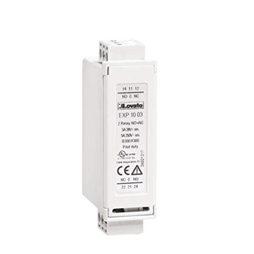 Lovato Electric EXP1003 Erweiterungsmodul EXP-Serie für Unterputz-Produkte, 2 Relaisausgänge, 5 A, 250 Vac Lovato Electric EXP1003 Erweiterungsmodul EXP-Serie für Unterputz-Produkte, 2 Relaisausgänge, 5 A, 250 Vac von LOVATO