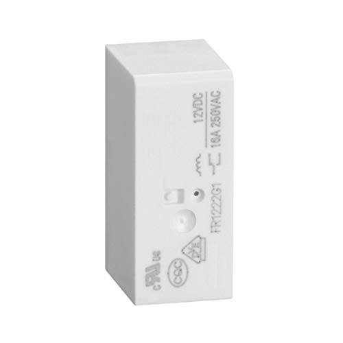 Miniaturrelais, 2 Schaltrelais, 10 A, 230 VAC, 2,9 x 1,6 x 31,5 cm, Weiß (Referenz: HR302CA230) von LOVATO