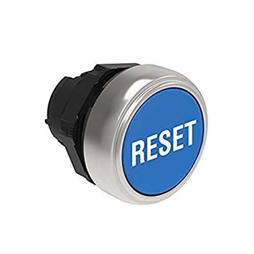 LOVATO Platinum-Taster mit Reset-Symbol, 2,95 x 3 x 18 cm, Blau (LPCB1196) von LOVATO