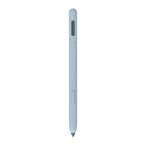 Love MEI Schutzhülle für Samsung Galaxy Tab S7/S7 FE/S8/S 8Ultra/S9/S9 FE/S9 Ultra/S10/S10 Ultra S Stifthülle rutschfest glatter Griff Ledertextur Silikonhülle Schutzhülle (blau) von LOVE MEI