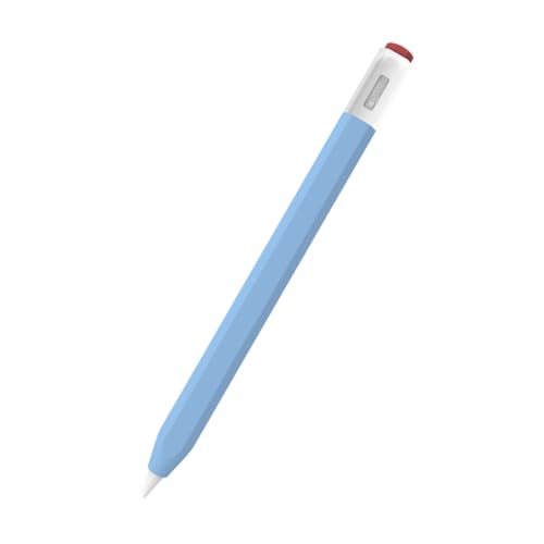 LOVE MEI Kompatibel mit Apple Pencil 3nd (USB-C) Hülle, rutschfest, glatter Griff, klassische Silikonhülle, Schutzhülle für Apple Pencil 3. (USB-C) (Himmelblau) von LOVE MEI