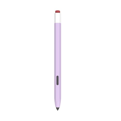 LOVE MEI Kompatibel mit Samsung Galaxy Tab S6 Lite S Pen Sleeve Case, Rutschfester glatter Griff Klassische Silikonhülle Schutzhülle für Galaxy Tab S6 Lite S Pen (Lila) von LOVE MEI