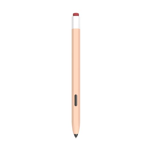 LOVE MEI Kompatibel mit Samsung Galaxy Tab S6 Lite S Pen Sleeve Case, Rutschfester glatter Griff Klassische Silikonhülle Schutzhülle für Galaxy Tab S6 Lite S Pen (Rosa) von LOVE MEI