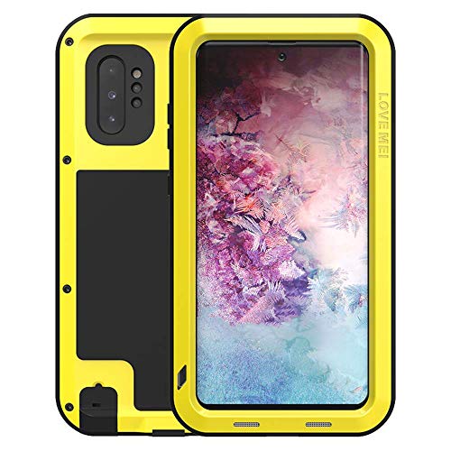 LOVE MEI Samsung Galaxy Note 10 Plus/Pro Metall hülle, Powerful Hybrid Schutz stoßfest wasserdicht staubdicht Metal Case Cover Fall Schutzhülle. von LOVE MEI