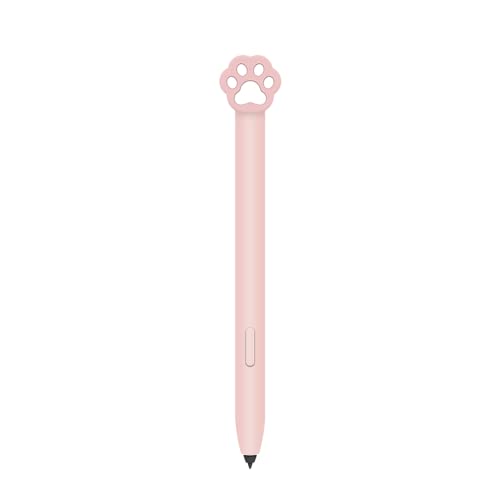 LOVE MEI Schutzhülle für Samsung Galaxy Tab S6 Lite, süßes Pfoten-Design, Silikon, rutschfest, glatter Griff, kompatibel mit Samsung Galaxy Tab S6 Lite S Pen (Rosa) von LOVE MEI