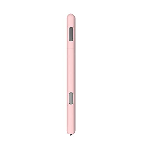 LOVE MEI Schutzh?lle f?r Galaxy Tab S6 Lite, Silikonh?lle, Schutzh?lle, rutschfest, glatter Griff, kompatibel mit Samsung Galaxy Tab S6 Lite S Pen (Pink) von LOVE MEI