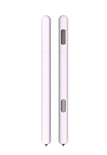 LOVE MEI Silikon-Schutzhülle für Samsung Galaxy Tab S6 Lite, S-Stift, klassisches Design, rutschfest, bequem, weicher Griff, Hülle (lila) von LOVE MEI