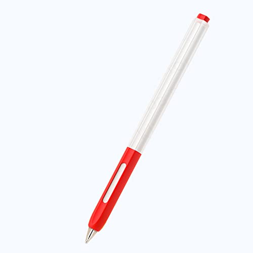 LOVE MEI Silikonhülle Kompatibel mit Huawei M-Pencil 2nd / 1st Generation, Transparent Jelly Series Schutzhülle Hülle Anti-Rutsch Glatt Griff Halter für Huawei M-Pencil 2 (Rot) von LOVE MEI