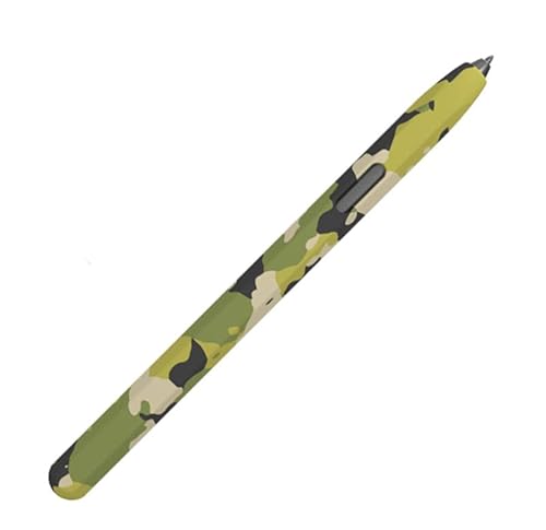 LOVE MEI Silikonhülle für Samsung Galaxy Tab S6 Lite Pencil Case S Pen Case, Camouflage Design Rutschfest Bequem Weich Griff Tasche Sleeve Skin Case (Grün) von LOVE MEI