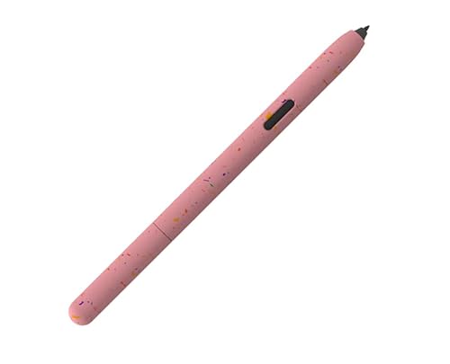 LOVE MEI Silikonhülle für Samsung Galaxy Tab S7 FE/S7/S7 Plus/S8/S8 Plus/S8 Ultra Pencil Case S Pen Case, Glow Silikon Design Rutschfest Bequem Soft Grip Pouch Sleeve Skin Case (Rosa) von LOVE MEI