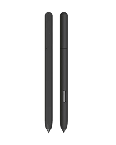 LOVE MEI Silikonhülle für Samsung Galaxy Tab S7 FE/S7/S7 Plus/S8/S8 Plus/S8 Ultra S Stift, klassisches Design Federmäppchen, rutschfest, bequem, weich, Schwarz von LOVE MEI
