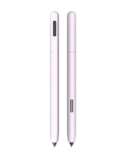 LOVE MEI Silikonhülle für Samsung Galaxy Tab S7 FE/S7/S7 Plus/S8/S8 Plus/S8 Ultra S Stift, klassisches Design Federmäppchen, rutschfest, bequem, weich, Sleeve Skin Case (lila) von LOVE MEI