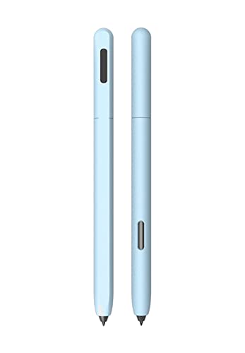 LOVE MEI Silikonhülle für Samsung Galaxy Tab S7 FE/S7/S7 Plus/S8/S8 Plus/S8 Ultra S Stift, klassisches Design Federmäppchen, rutschfest, bequem, weiche Grifftasche, Sleeve Skin Case (blau) von LOVE MEI