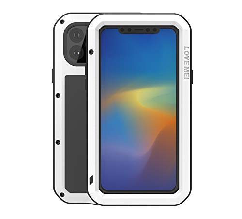 LOVE MEI für iPhone 11 Pro Max Metall Hülle,Heavy Duty Rüstung Tank Bumper Robust Aluminium Metall Stoßfest/Staubdicht/Anti-Drop Ganzkörper Schutz Fall Cover mit gehärtetem Glas LOVE MEI für iPhone 11 Pro Max Metall Hülle,Heavy Duty Rüstung Tank Bumper Robust Aluminium Metall Stoßfest/Staubdicht/Anti-Drop Ganzkörper Schutz Fall Cover mit gehärtetem Glas von LOVE MEI