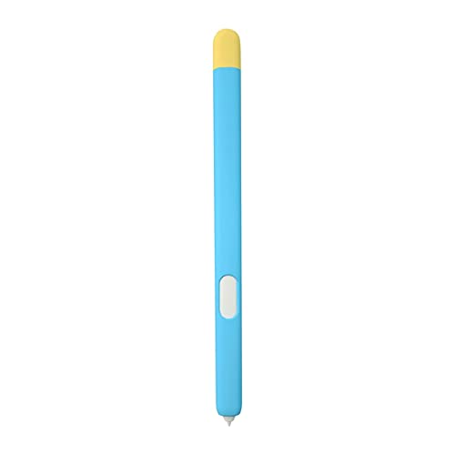 LOVE MEI Schutzhülle aus Silikon für Samsung Galaxy Tab S7/S7+/S7 FE/S8/S8+/S8 Ultra/S9/S9+/S9 Ultra S Pen, rutschfest, glatter Griff, kompatibel mit Galaxy Tab S7/S7+/S8+/S9 Ultra S Stift (Blau E) von LOVE MEI