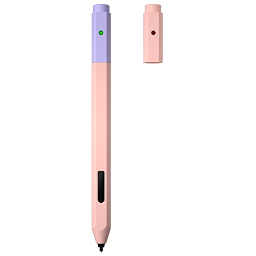 Zweifarbige Silikon-Schutzhülle für Microsoft Surface Pen, rutschfest, glatter Griff, Schutzhülle, kompatibel mit Microsoft Surface Pen, Rosa Zweifarbige Silikon-Schutzhülle für Microsoft Surface Pen, rutschfest, glatter Griff, Schutzhülle, kompatibel mit Microsoft Surface Pen, Rosa von LOVE MEI