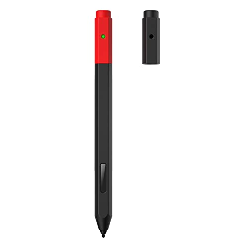 Zweifarbige Silikon-Schutzhülle für Microsoft Surface Pen, rutschfest, glatter Griff, Schutzhülle, kompatibel mit Microsoft Surface Pen (schwarz) von LOVE MEI