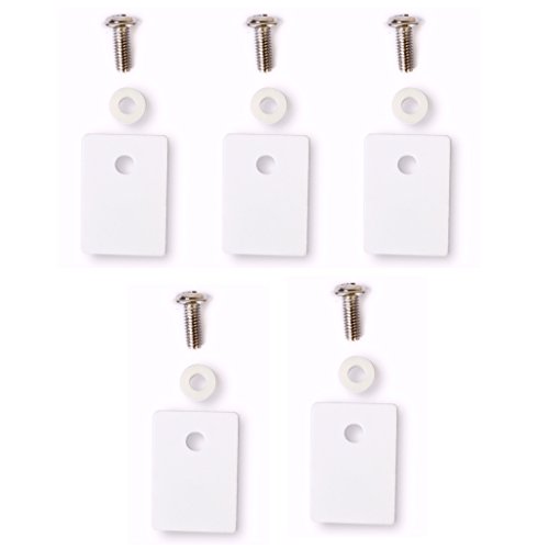 5er TO 220 TO220 1x14x20mm Aluminiumoxid Keramik Mit 5pcs Schraube Mutter von LOVIVER