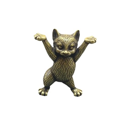 LOVIVER Katzen-Stiftehalter, Katzen-Bleistifthalter, interessantes Katzengeschenk, tanzendes Katzenornament, Katzenskulptur für Frauen und Mädchen, von LOVIVER