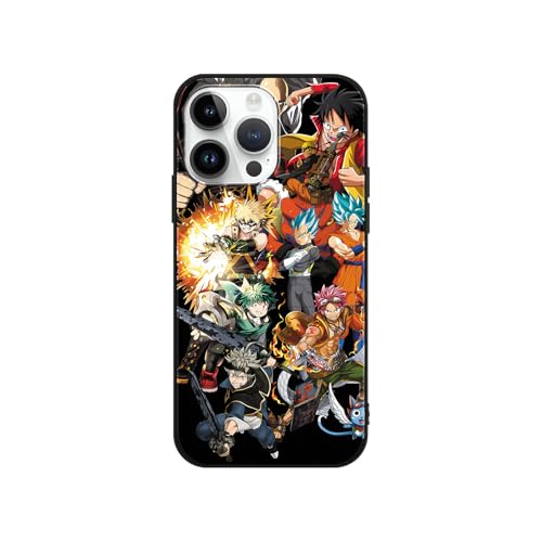 LOWBDGFU Schutzhülle für Xiaomi Redmi Note 13 5G Hülle 6.67'', Cartoon Anime One Piece Dragon Ball Black Clover Muster Designs Manga Junge Case Schutz Handyhülle Stoßfest TPU Weich Ultra Dünn Cover von LOWBDGFU