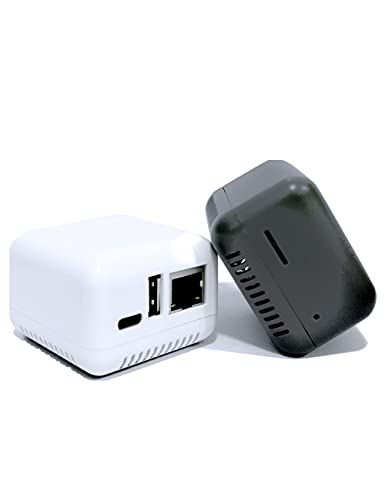 LOYALTY-SECU Mini-Netzwerk-Druckserver für USB 2.0-Drucker (Weiß) von LOYALTY-SECU