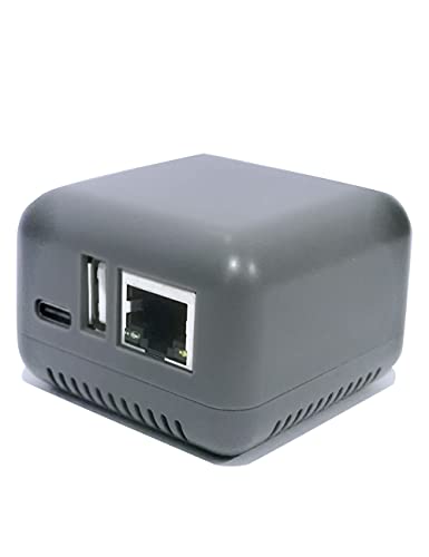 LOYALTY-SECU Mini-Netzwerk-Druckserver für USB 2.0-Drucker von LOYALTY-SECU