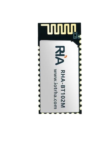 RHA-BT102M 5.2 Low Power Bluetooth-Modul, integriertes Master-Slave, kabellose serielle Kommunikation mit großer Reichweite für industrielle Sensoren und Autoschlüssel, 2 Stück von LOYALTY-SECU