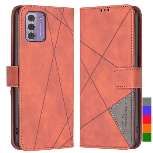 LOYWIN Handyhülle für Nokia G42 Leder Tasche Klapphülle mit Kartensteckplatz & Fotorahmen Beutel Weich Silikon Schale Case Schutz Hülle für Nokia G42, Braun LOYWIN Handyhülle für Nokia G42 Leder Tasche Klapphülle mit Kartensteckplatz & Fotorahmen Beutel Weich Silikon Schale Case Schutz Hülle für Nokia G42, Braun von LOYWIN