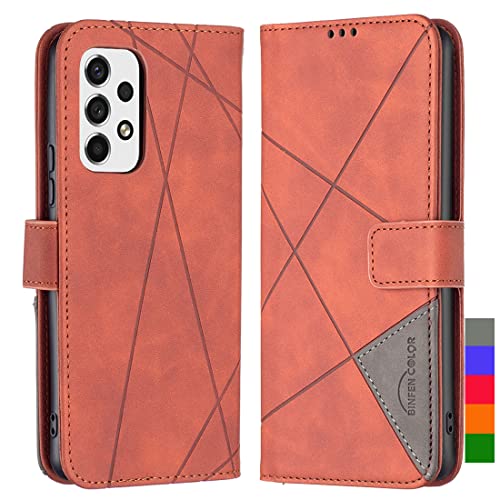 LOYWIN Handyhülle für Samsung Galaxy A53 5G Leder Tasche Klapphülle mit Kartensteckplatz & Fotorahmen Beutel Weich Silikon Schale Case Schutz Hülle für Samsung A53 5G, Braun LOYWIN Handyhülle für Samsung Galaxy A53 5G Leder Tasche Klapphülle mit Kartensteckplatz & Fotorahmen Beutel Weich Silikon Schale Case Schutz Hülle für Samsung A53 5G, Braun von LOYWIN