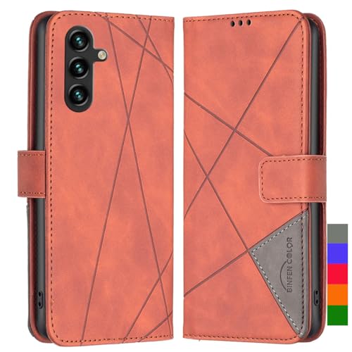 LOYWIN Handyhülle für Samsung Galaxy A55 Leder Tasche Klapphülle für Galaxy A55 Hülle mit Kartensteckplatz & Fotorahmen Beutel Weich Silikon Schale Case Schutz Hülle für Samsung A55, Braun LOYWIN Handyhülle für Samsung Galaxy A55 Leder Tasche Klapphülle für Galaxy A55 Hülle mit Kartensteckplatz & Fotorahmen Beutel Weich Silikon Schale Case Schutz Hülle für Samsung A55, Braun von LOYWIN