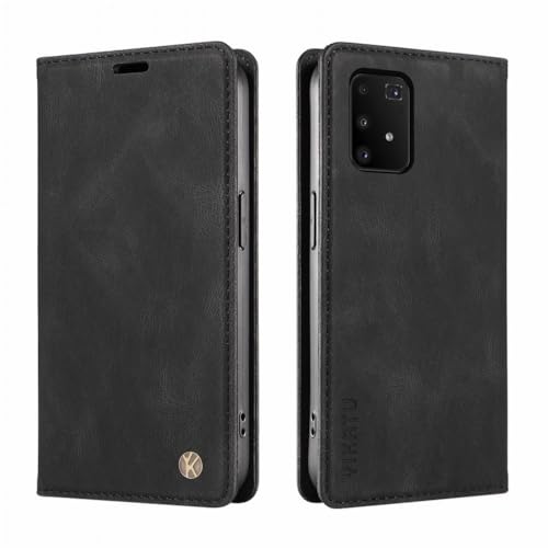 LOYWIN Handyhülle für Samsung Galaxy S10 Lite Leder Hülle für Galaxy S10 Lite Klapphülle mit Kartensteckplatz Beutel Weich Silikon Schale Case Schutz Tasche für Samsung S10 Lite, Schwarz LOYWIN Handyhülle für Samsung Galaxy S10 Lite Leder Hülle für Galaxy S10 Lite Klapphülle mit Kartensteckplatz Beutel Weich Silikon Schale Case Schutz Tasche für Samsung S10 Lite, Schwarz von LOYWIN