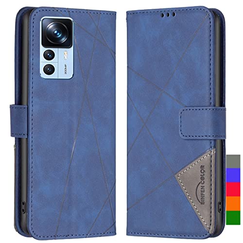 LOYWIN Handyhülle für Xiaomi 12T Pro/Xiaomi 12T Leder Tasche Klapphülle mit Kartensteckplatz & Fotorahmen Beutel Weich Silikon Schale Case Schutz Hülle für Xiaomi 12T Pro/Xiaomi 12T, Blau LOYWIN Handyhülle für Xiaomi 12T Pro/Xiaomi 12T Leder Tasche Klapphülle mit Kartensteckplatz & Fotorahmen Beutel Weich Silikon Schale Case Schutz Hülle für Xiaomi 12T Pro/Xiaomi 12T, Blau von LOYWIN