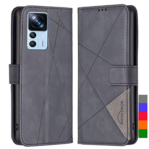LOYWIN Handyhülle für Xiaomi 12T Pro/Xiaomi 12T Leder Tasche Klapphülle mit Kartensteckplatz & Fotorahmen Beutel Weich Silikon Schale Case Schutz Hülle für Xiaomi 12T Pro/Xiaomi 12T, Schwarz LOYWIN Handyhülle für Xiaomi 12T Pro/Xiaomi 12T Leder Tasche Klapphülle mit Kartensteckplatz & Fotorahmen Beutel Weich Silikon Schale Case Schutz Hülle für Xiaomi 12T Pro/Xiaomi 12T, Schwarz von LOYWIN