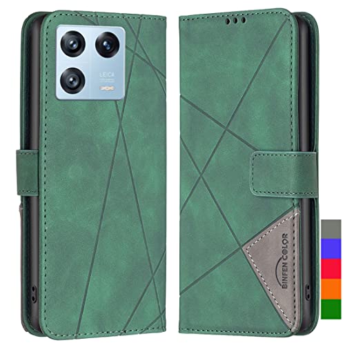 LOYWIN Handyhülle für Xiaomi 13 Leder Tasche Klapphülle mit Kartensteckplatz & Fotorahmen Beutel Weich Silikon Schale Case Schutz Hülle für Xiaomi 13, Grün LOYWIN Handyhülle für Xiaomi 13 Leder Tasche Klapphülle mit Kartensteckplatz & Fotorahmen Beutel Weich Silikon Schale Case Schutz Hülle für Xiaomi 13, Grün von LOYWIN