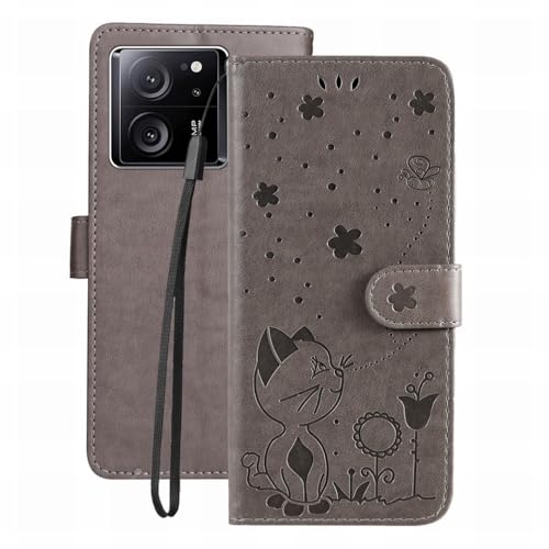 LOYWIN Handyhülle für Xiaomi 13T, 13T Pro Leder Tasche für Xiaomi 13T 13T Pro Klapphülle mit Kartensteckplatz Beutel Weich Silikon Schale Case Schutz Hülle für Xiaomi 13T, 13T Pro, Grau LOYWIN Handyhülle für Xiaomi 13T, 13T Pro Leder Tasche für Xiaomi 13T 13T Pro Klapphülle mit Kartensteckplatz Beutel Weich Silikon Schale Case Schutz Hülle für Xiaomi 13T, 13T Pro, Grau von LOYWIN