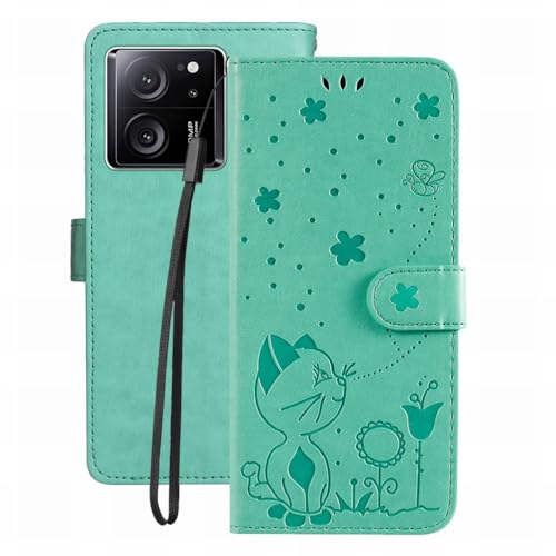 LOYWIN Handyhülle für Xiaomi 13T, 13T Pro Leder Tasche für Xiaomi 13T 13T Pro Klapphülle mit Kartensteckplatz Beutel Weich Silikon Schale Case Schutz Hülle für Xiaomi 13T, 13T Pro, Grün LOYWIN Handyhülle für Xiaomi 13T, 13T Pro Leder Tasche für Xiaomi 13T 13T Pro Klapphülle mit Kartensteckplatz Beutel Weich Silikon Schale Case Schutz Hülle für Xiaomi 13T, 13T Pro, Grün von LOYWIN