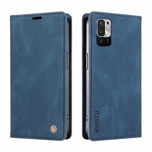 LOYWIN Handyhülle für Xiaomi Redmi Note 10 5G Leder Hülle für Redmi Note 10 5G Klapphülle mit Kartensteckplatz Beutel Weich Silikon Schale Case Schutz Tasche für Xiaomi Redmi Note 10 5G, Blau LOYWIN Handyhülle für Xiaomi Redmi Note 10 5G Leder Hülle für Redmi Note 10 5G Klapphülle mit Kartensteckplatz Beutel Weich Silikon Schale Case Schutz Tasche für Xiaomi Redmi Note 10 5G, Blau von LOYWIN