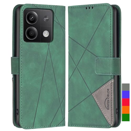 LOYWIN Handyhülle für Xiaomi Redmi Note 13 5G Leder Tasche Klapphülle mit Kartensteckplatz & Fotorahmen Beutel Weich Silikon Schale Case Schutz Hülle für Xiaomi Redmi Note 13 5G, Grün LOYWIN Handyhülle für Xiaomi Redmi Note 13 5G Leder Tasche Klapphülle mit Kartensteckplatz & Fotorahmen Beutel Weich Silikon Schale Case Schutz Hülle für Xiaomi Redmi Note 13 5G, Grün von LOYWIN