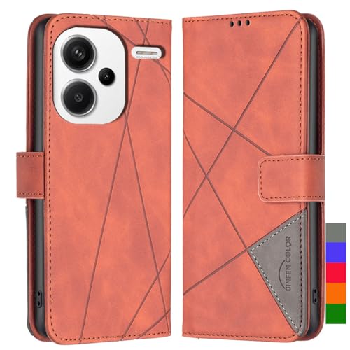 LOYWIN Handyhülle für Xiaomi Redmi Note 13 Pro+ Leder Tasche Klapphülle mit Kartensteckplatz & Fotorahmen Beutel Weich Silikon Schale Case Schutz Hülle für Xiaomi Redmi Note 13 Pro Plus, Braun LOYWIN Handyhülle für Xiaomi Redmi Note 13 Pro+ Leder Tasche Klapphülle mit Kartensteckplatz & Fotorahmen Beutel Weich Silikon Schale Case Schutz Hülle für Xiaomi Redmi Note 13 Pro Plus, Braun von LOYWIN