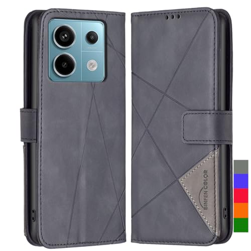 LOYWIN Handyhülle für Xiaomi Redmi Note 13 Pro 5G Leder Tasche Klapphülle mit Kartensteckplatz & Fotorahmen Beutel Weich Silikon Schale Case Schutz Hülle für Xiaomi Redmi Note 13 Pro 5G, Schwarz LOYWIN Handyhülle für Xiaomi Redmi Note 13 Pro 5G Leder Tasche Klapphülle mit Kartensteckplatz & Fotorahmen Beutel Weich Silikon Schale Case Schutz Hülle für Xiaomi Redmi Note 13 Pro 5G, Schwarz von LOYWIN
