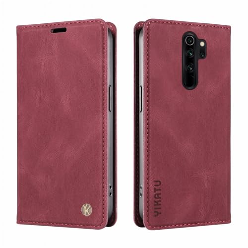 LOYWIN Handyhülle für Xiaomi Redmi Note 8 Pro Leder Hülle für Redmi Note 8 Pro Klapphülle mit Kartensteckplatz Beutel Silikon Schale Case Schutz Tasche für Xiaomi Redmi Note 8 Pro, WeinRot LOYWIN Handyhülle für Xiaomi Redmi Note 8 Pro Leder Hülle für Redmi Note 8 Pro Klapphülle mit Kartensteckplatz Beutel Silikon Schale Case Schutz Tasche für Xiaomi Redmi Note 8 Pro, WeinRot von LOYWIN