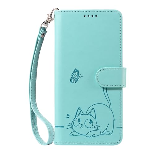 LOYWIN Handyhülle für Xiaomi Redmi Note 8 Pro Leder Tasche Niedliches Katzendesign Klapphülle mit Kartensteckplatz Beutel Weich SilikonSchutz Hülle für Xiaomi Redmi Note 8 Pro, Grün LOYWIN Handyhülle für Xiaomi Redmi Note 8 Pro Leder Tasche Niedliches Katzendesign Klapphülle mit Kartensteckplatz Beutel Weich SilikonSchutz Hülle für Xiaomi Redmi Note 8 Pro, Grün von LOYWIN