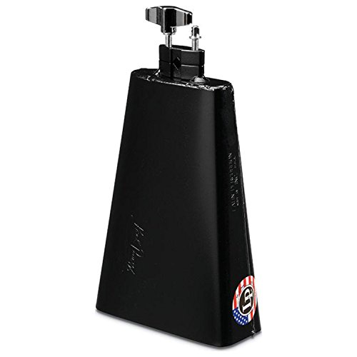 LP Latin Percussion LP860330 Kuhglocke Karl Perazzo Bongo Bell, Vice-Mount, pulverbeschichtet, schwarz von LP Support