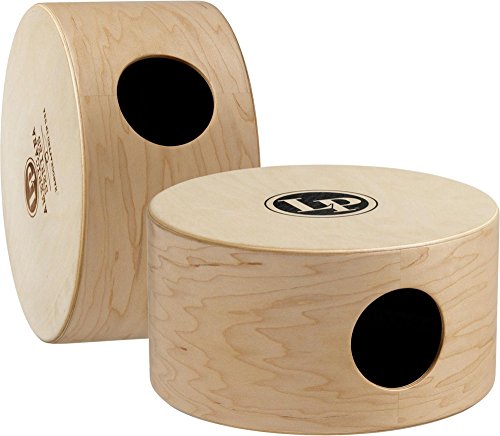 LP Latin Percussion Cajon Americana 2-Voice Snare Cajon 10", Ahorn/Frontplatte Birke beidseitig, Wire (1x20), DW Snare Teppich, LP1410S von LP